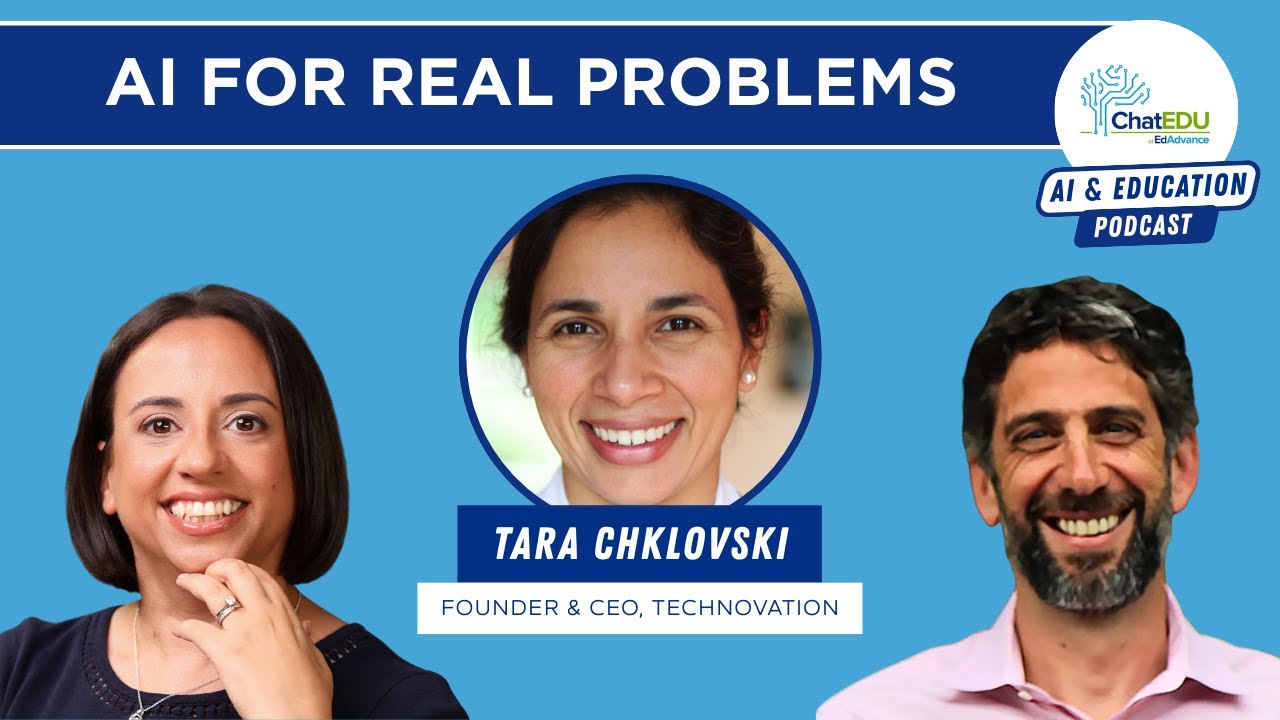Why Students Should Solve Real-World Problems, Not Just Learn About AI | Ep. 96