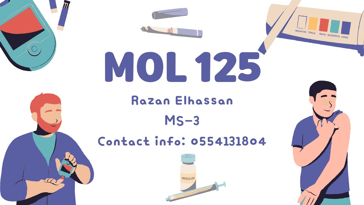 Physiology & Metabolic dysregulation of Insulin & Glucagon | Razan Elhassan | MOL 125