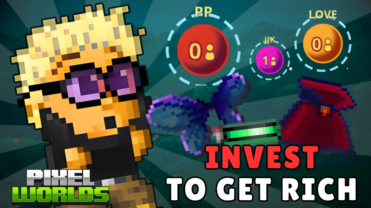 BEST WAY To Get RICH in Pixel Worlds