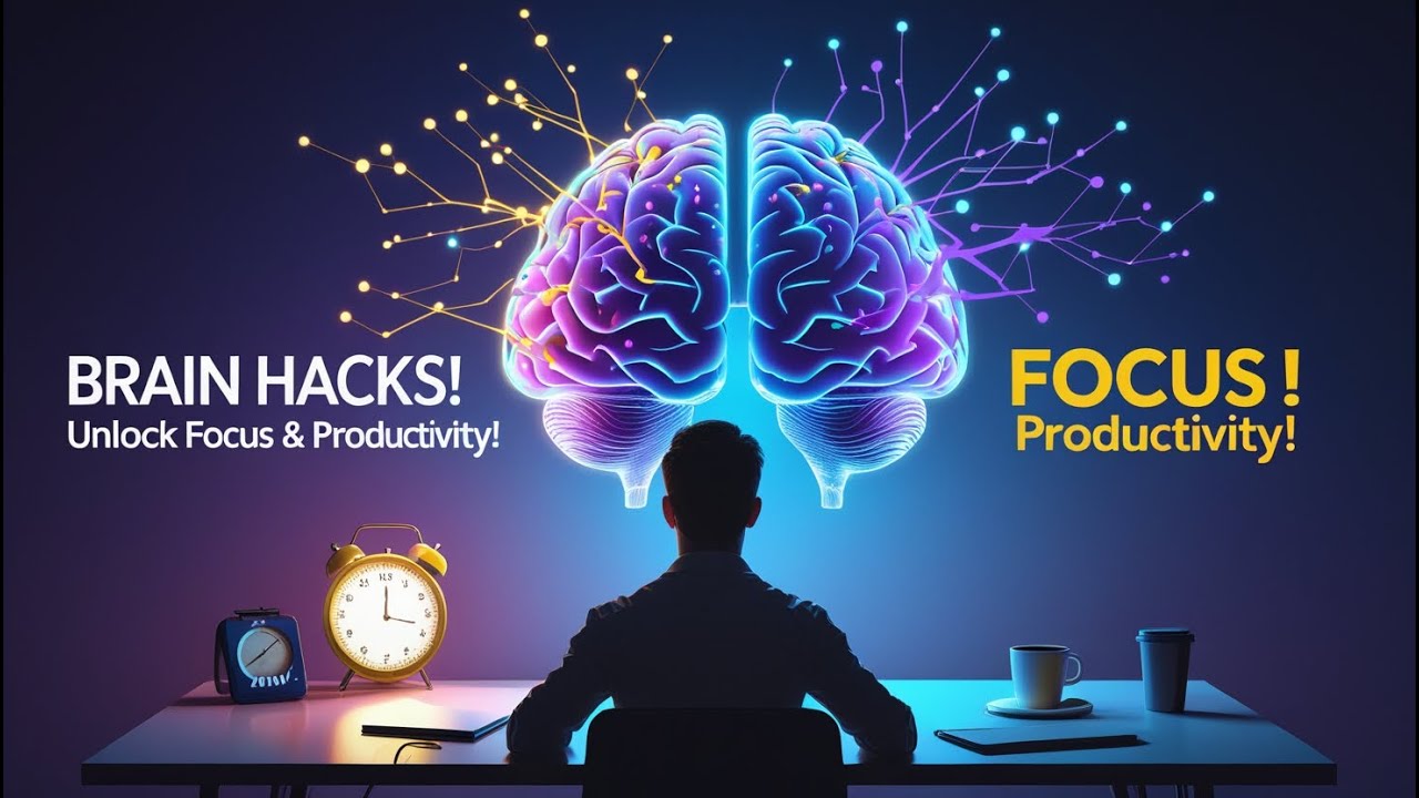 Brain Hacks: How to Achieve Peak Focus & Productivity (Backed by Science!)