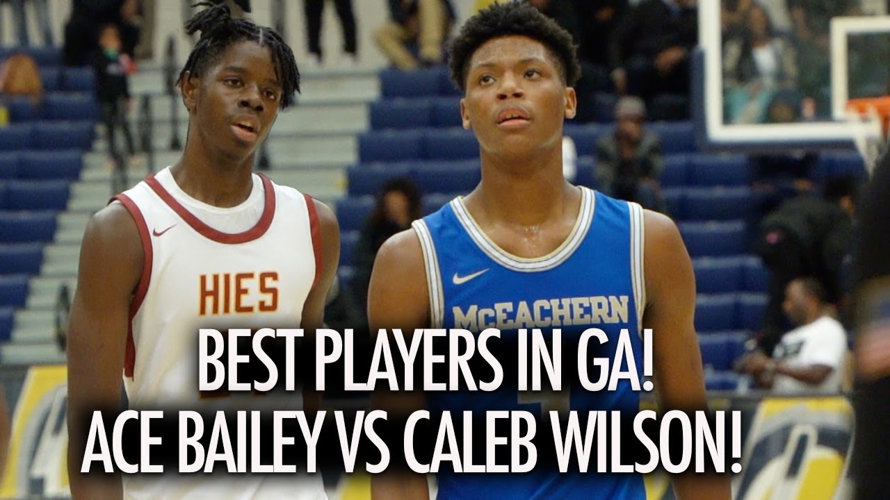 Ace Bailey 1v1 Caleb Wilson Go At It! Who is the best player in Georgia!?
