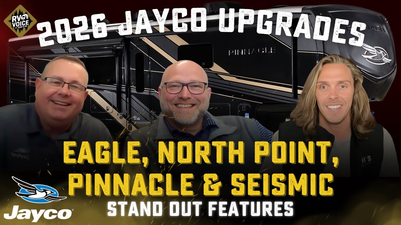 2026 Jayco RVs EXPLAINED: New Features in Eagle, Pinnacle, North Point & Seismic! | The RV Voice