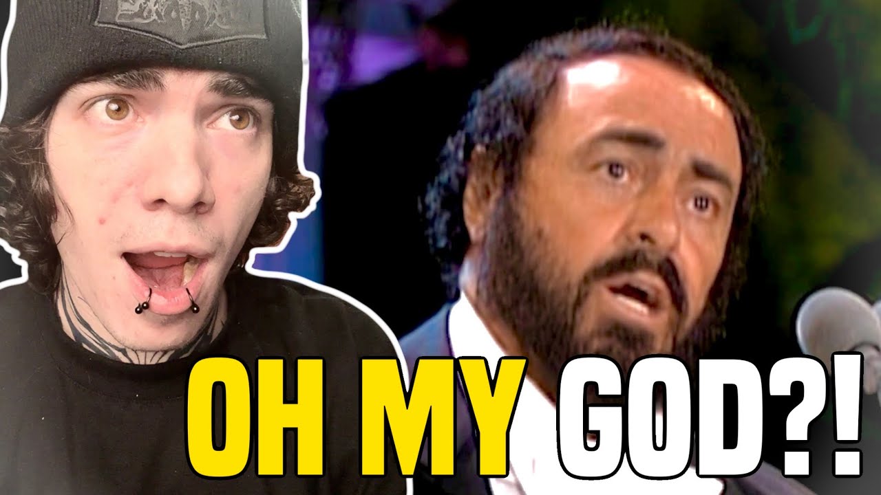 GEN Z PRODUCER/METALHEAD First Time Reaction to Luciano Pavarotti - Nessun Dorma Live