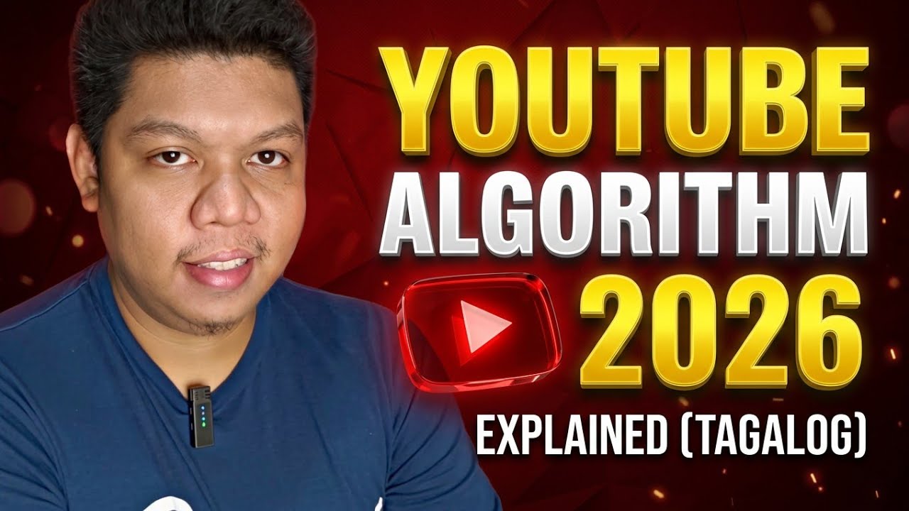 YOUTUBE ALGORITHM EXPLAINED 2026 (TAGALOG) | DJMA YOUTUBE TIPS 