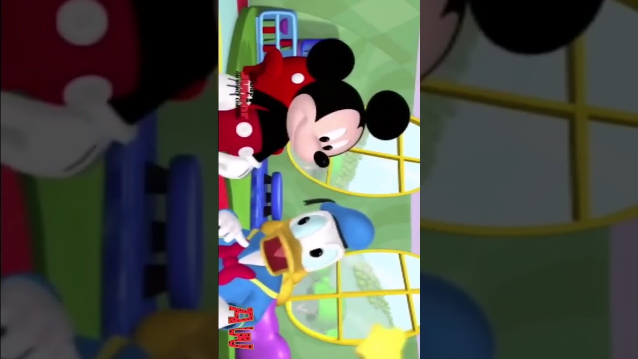 Mickey mouse's clubhouse catastrophe reaction