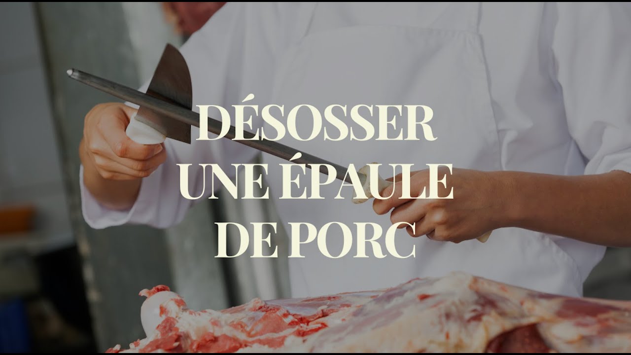 D&eacute;coupe et D&eacute;sossage d'une &Eacute;paule de Porc d'Ard&egrave;che - Pr&eacute;paration pour des Caillettes !