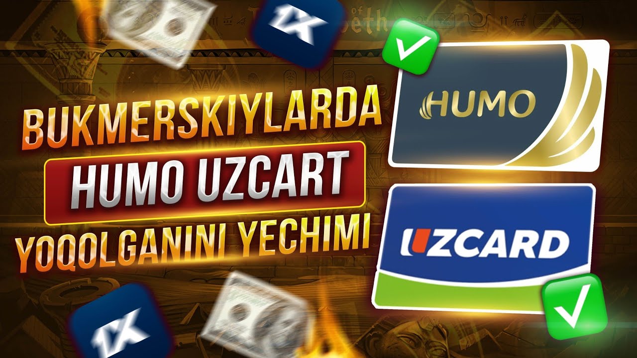 Bukmerskiylarda humo uzcart yoqolganini yechimi
