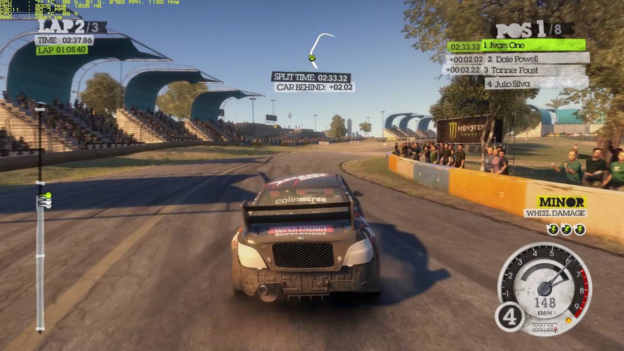 Colin McRae Dirt 2 Walkthrough Part 37 - "Rally Cross World Tour"