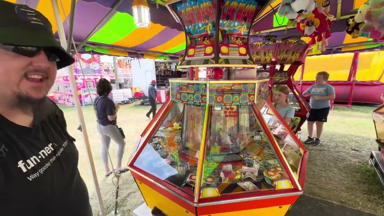 THE CARNIVAL COIN PUSHER IS BACK AND UPDATED! | JJGeneral1 Arcade #carnivalgame #poincusher 