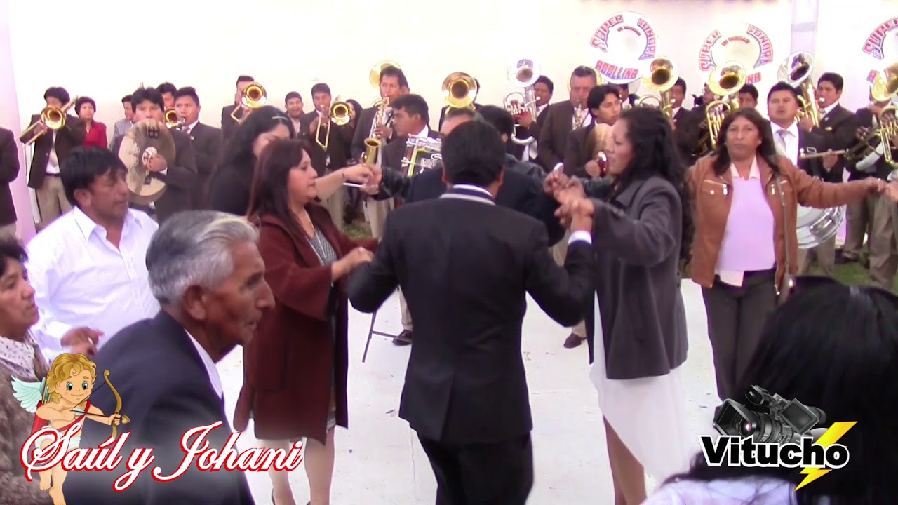 Super Sonora Acollina en el matrimonio de Saúl y Johani en Hualhuas  Huancayo