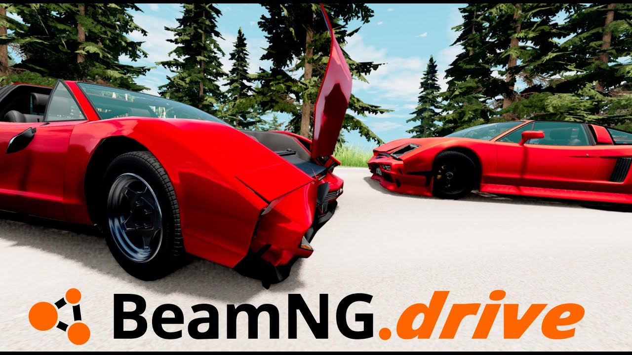Ferrari F40 Cabriolet vs Ferrari F40 Corse | BeamNG Multiplayer