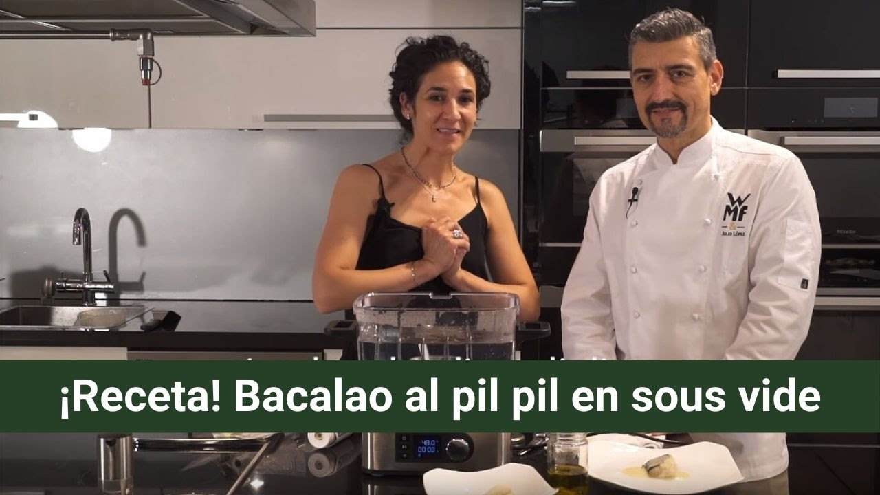 Bacalao al pilpil en sous vide