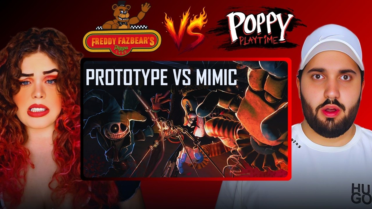FNAF vs Poppy Playtime // INDIE DUEL [Bia e Leo]