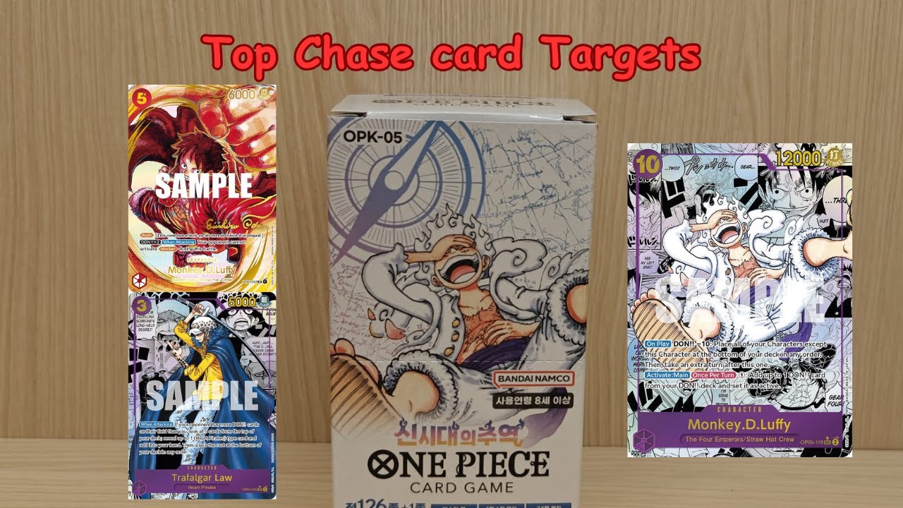 TCG Unboxing: One Piece OPK-05 (PULLED UTA SECRET RARE) (ep.09)