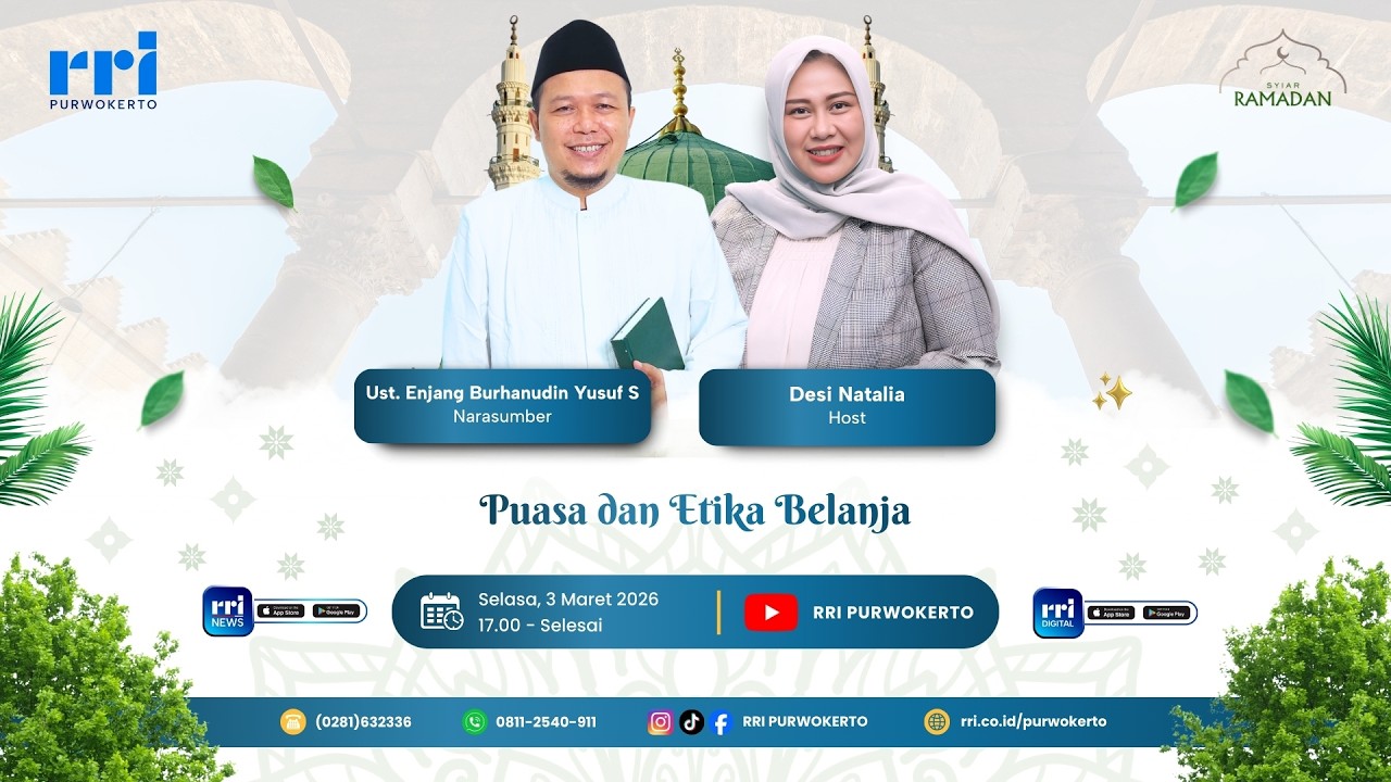 PUASA DAN ETIKA BELANJA | SYIAR RAMADAN