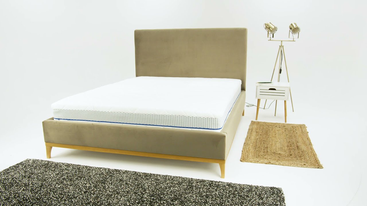 Diane 5ft King Size Bed Frame With Modern Smooth Headboard