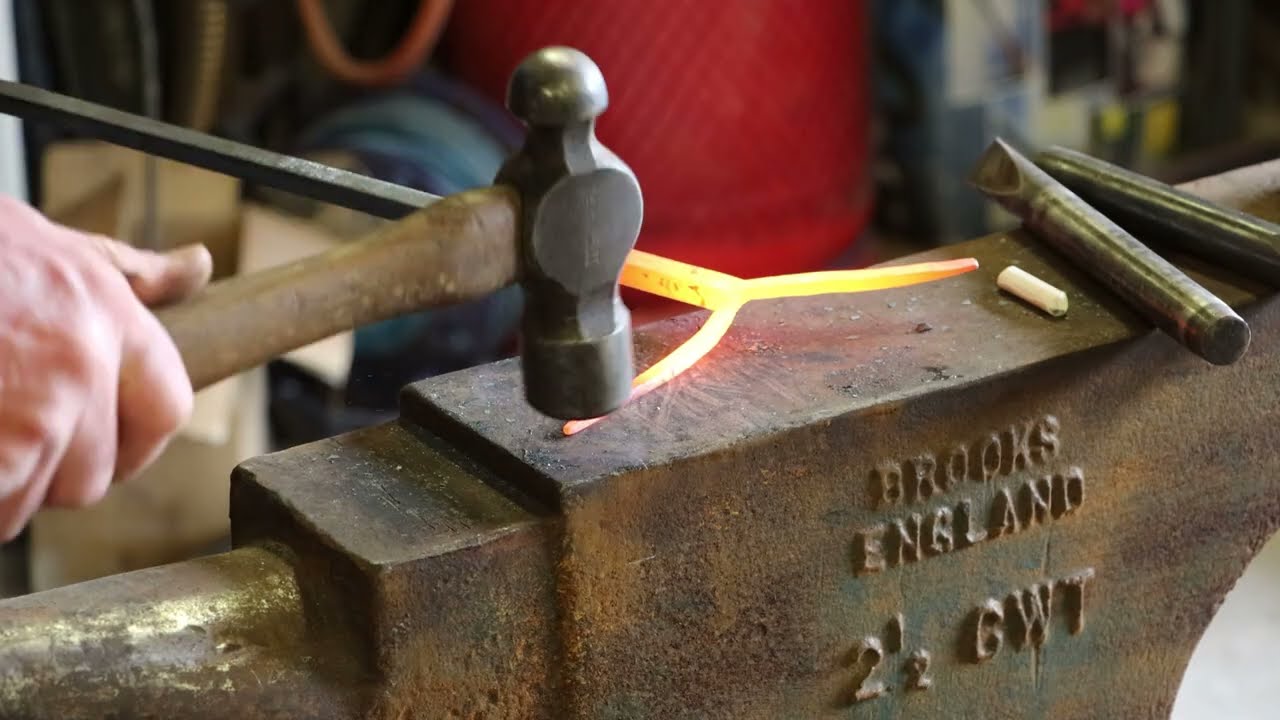 Amateur Blacksmithing - Making a toasting/barbecue fork