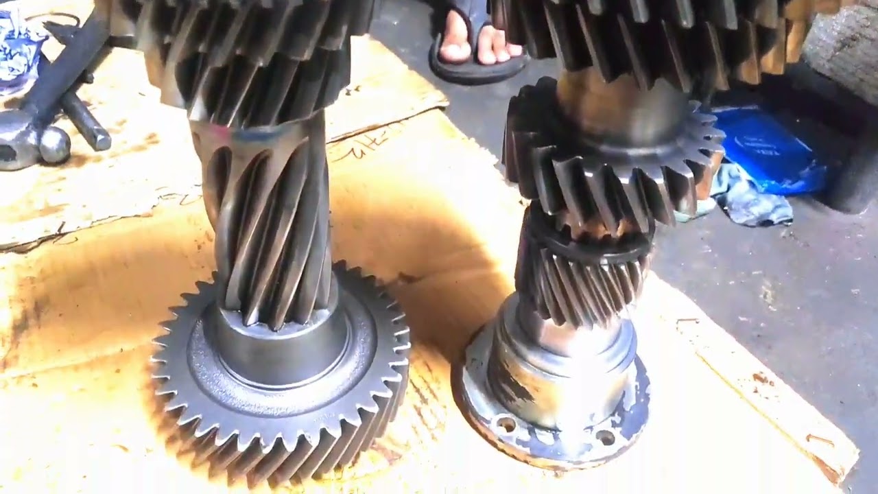 Tata 1010 CRX 550 gearbox fitting part 2