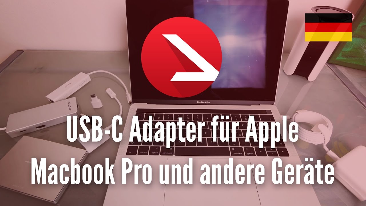 USB-C Adapter f&uuml;r Apple Macbook Pro und andere Ger&auml;te