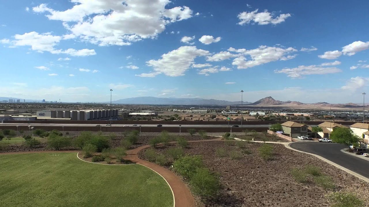 Flying Drone Around Henderson