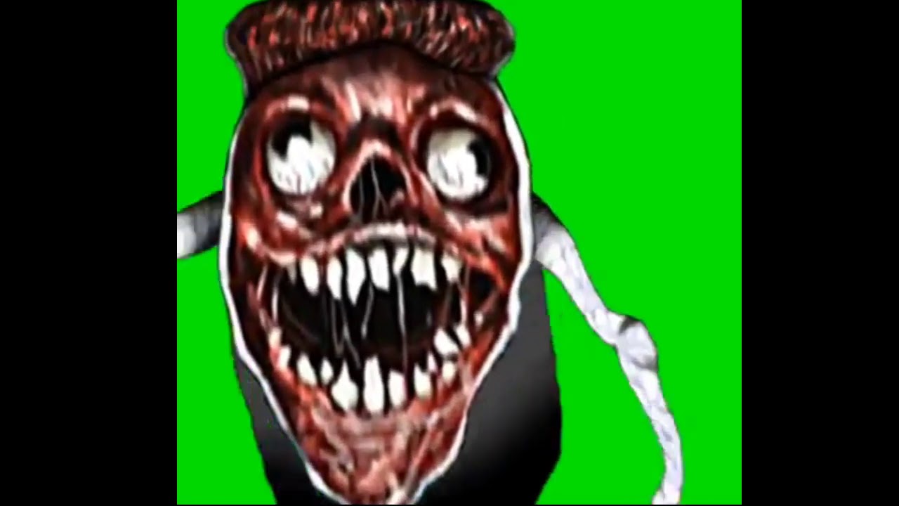 Bridge Worm Jump Scare on the Nightmare green screen