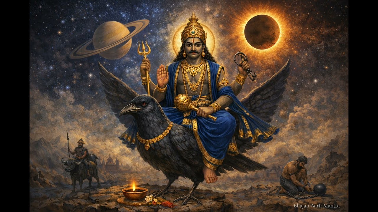 ॐ जय जय श्री शनिदेव...शनि देव की कृपा से सभी कष्ट दूर हों#hindudevotional#bhaktisong#devotionalmusic