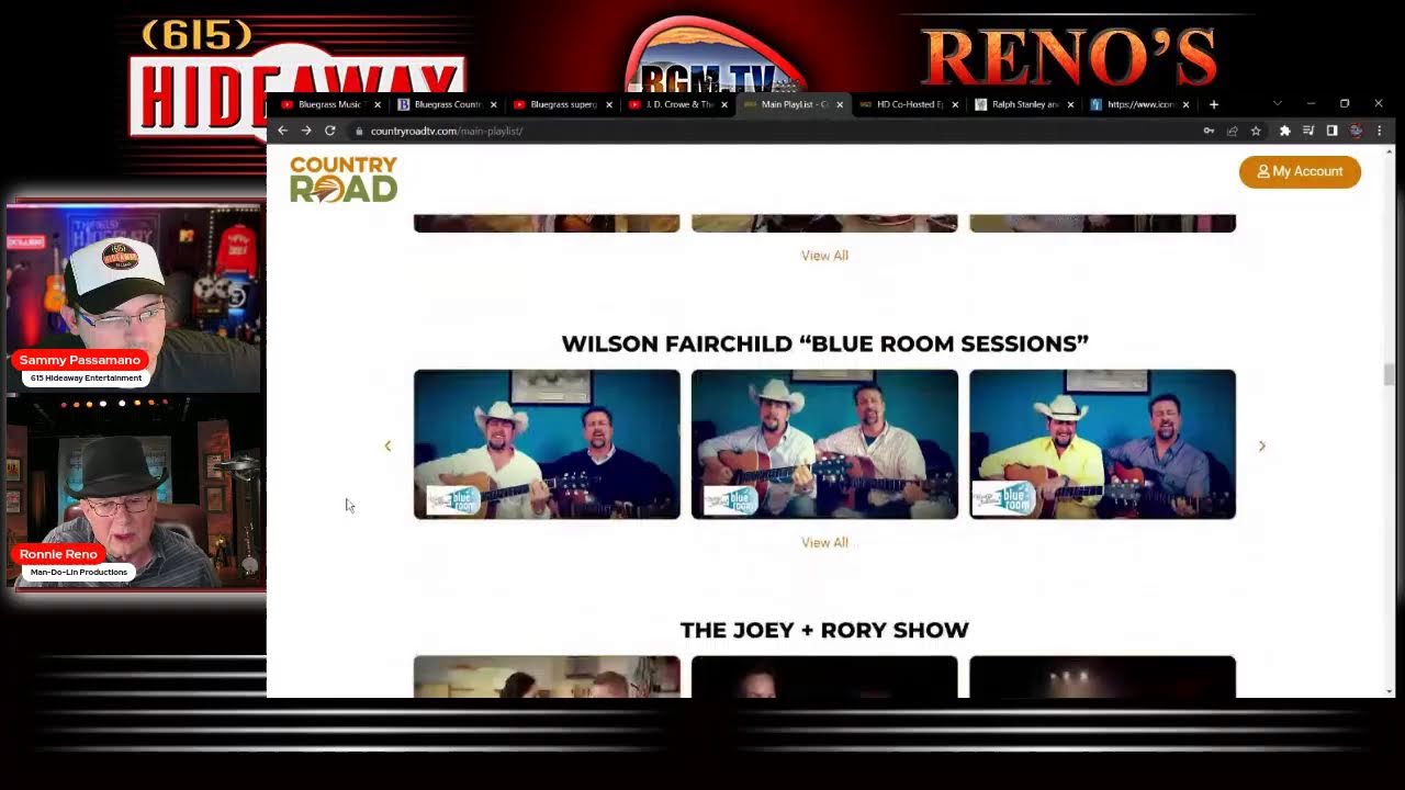 Ralph Stanley and J.D. Crowe  Legendary Live  Recordings Released