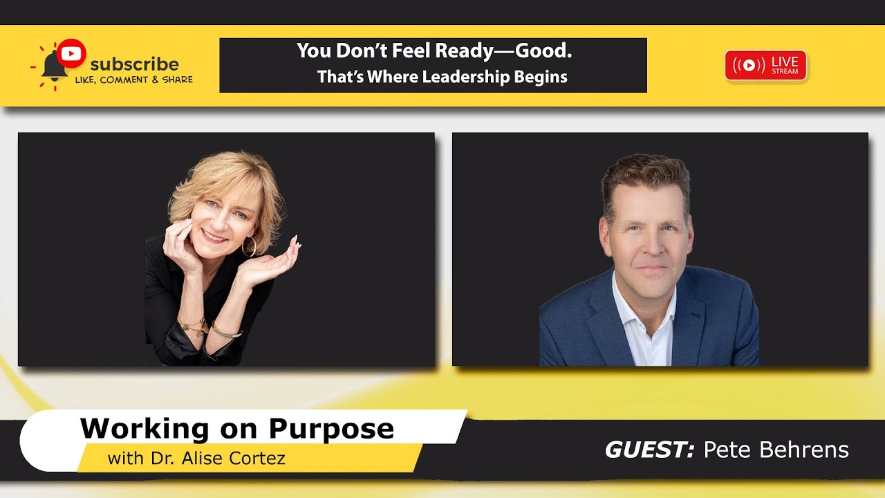 You Don’t Feel Ready—Good. That’s Where Leadership Begins.