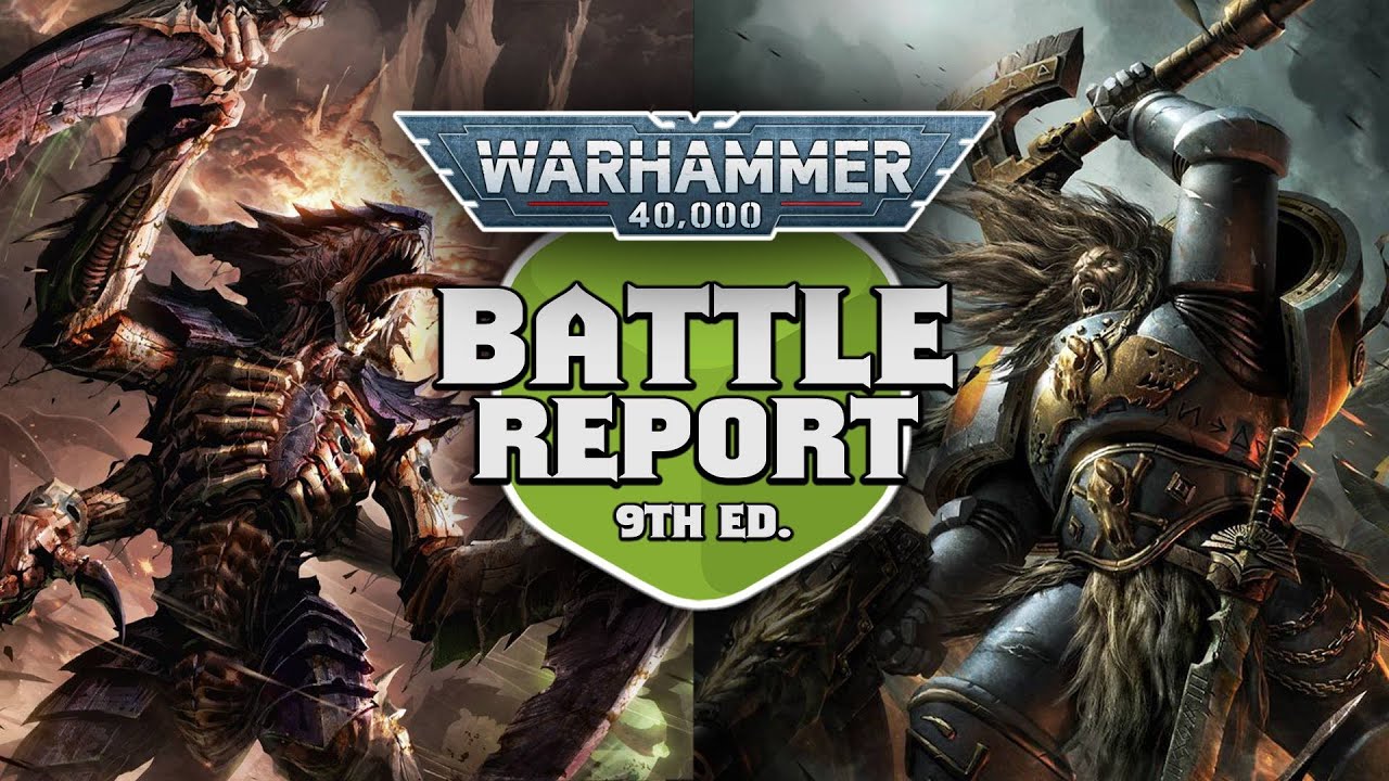 Tempest of War 6 - NEW Tyranids vs Space Wolves Warhammer 40k Battle Report