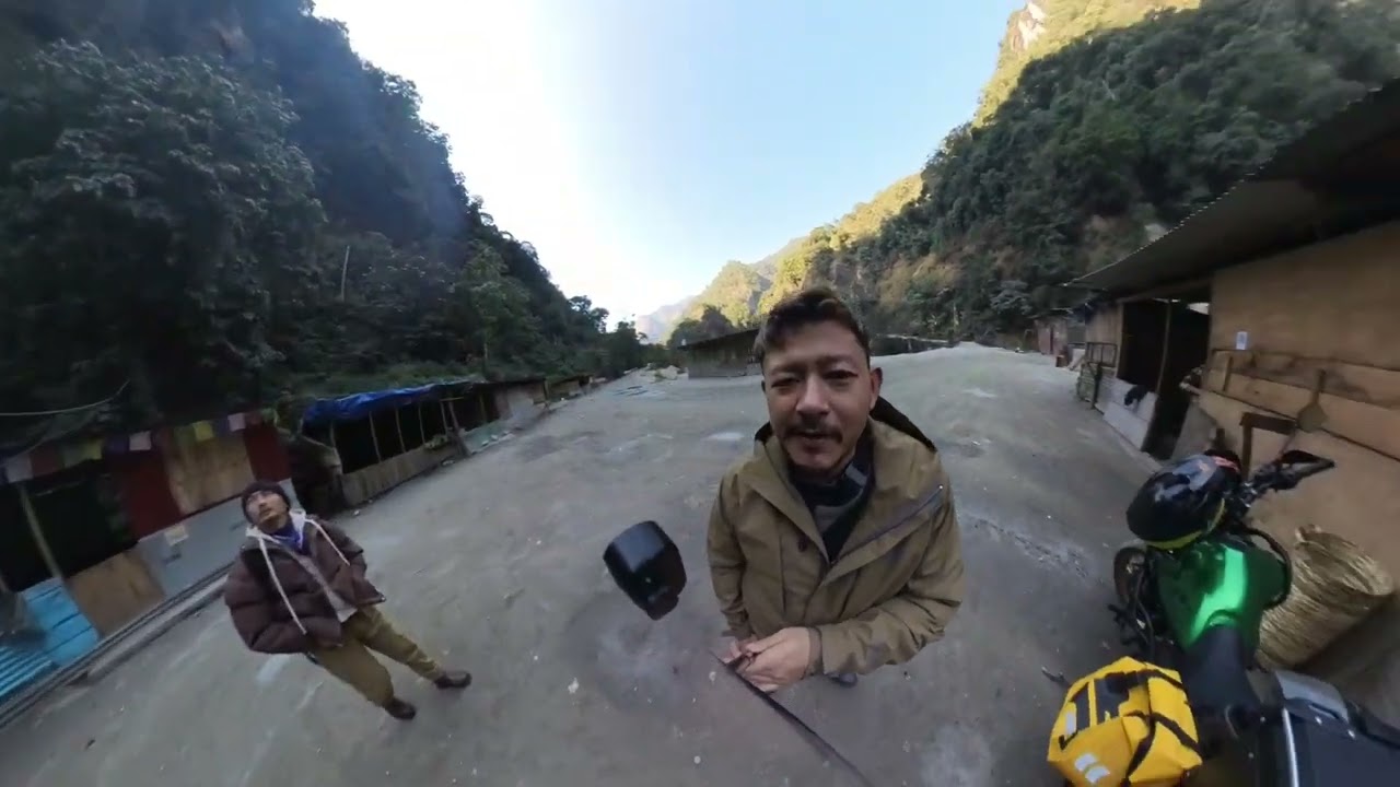 Off road with new Himalayan 450 north Sikkim ride #himalayan450 #travel #motovlog #sikkim 