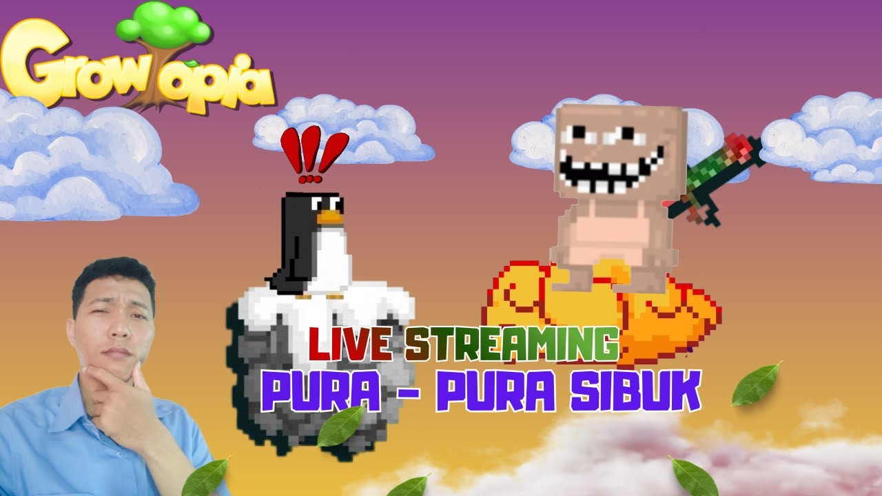 Pura-Pura SIbuk Terus