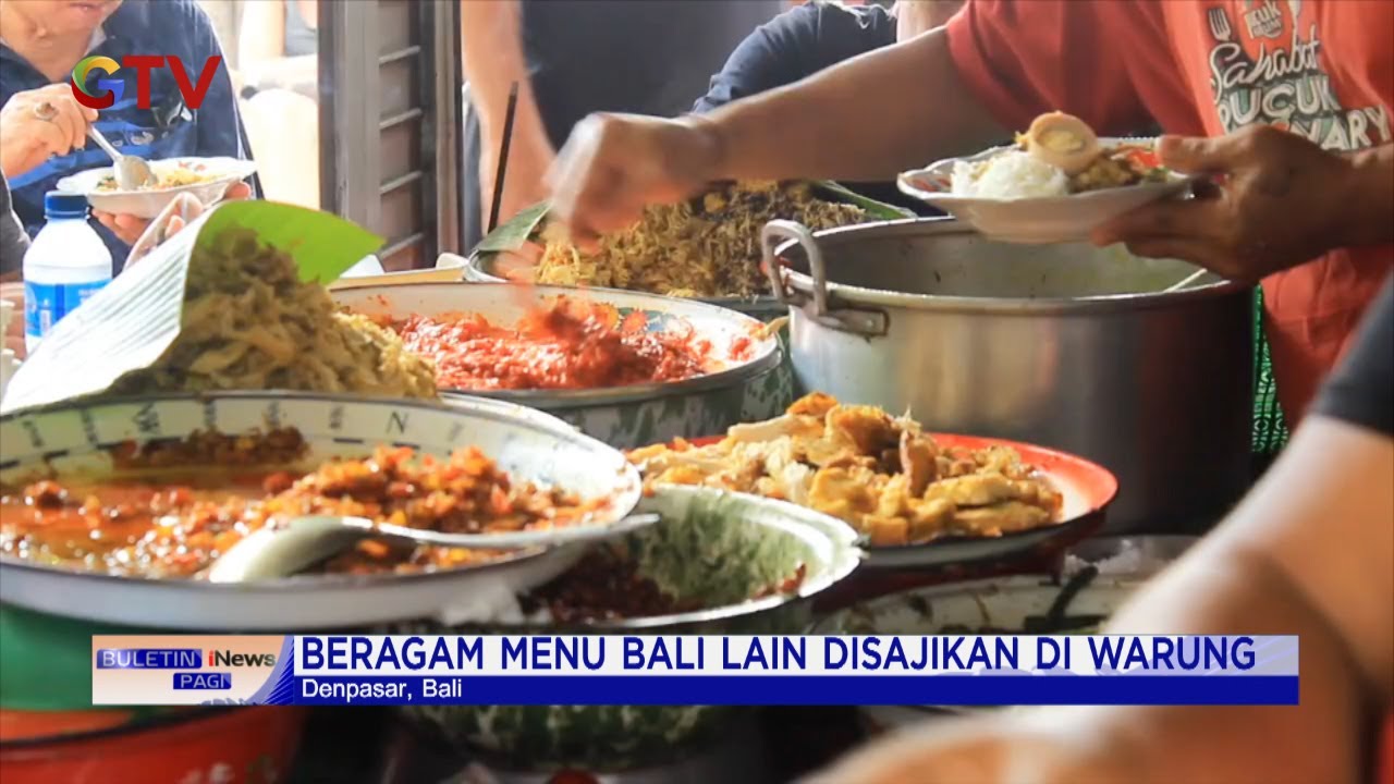Menikmati Kelezatan Kuliner Pedas Nasi Bali Made Weti #BuletiniNewsPagi 06/05