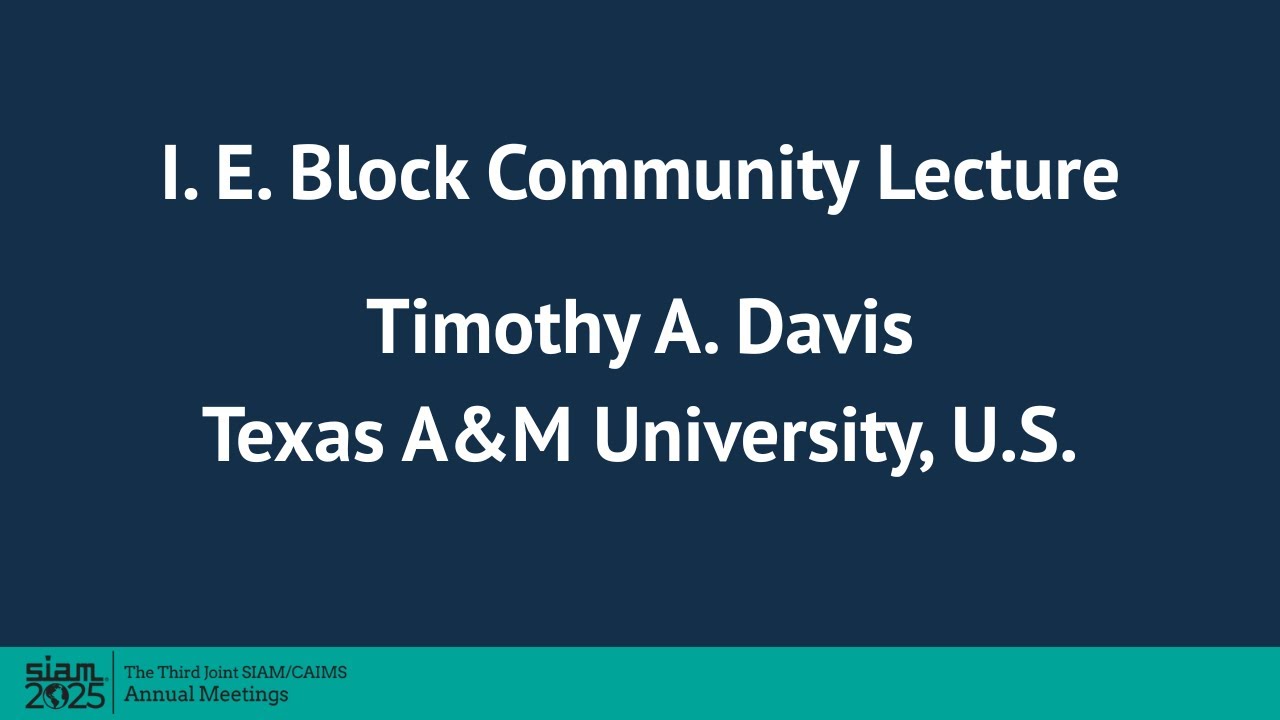 2025 I. E. Block Community Lecture: An Unexpected Journey: from Music to Art Via Math