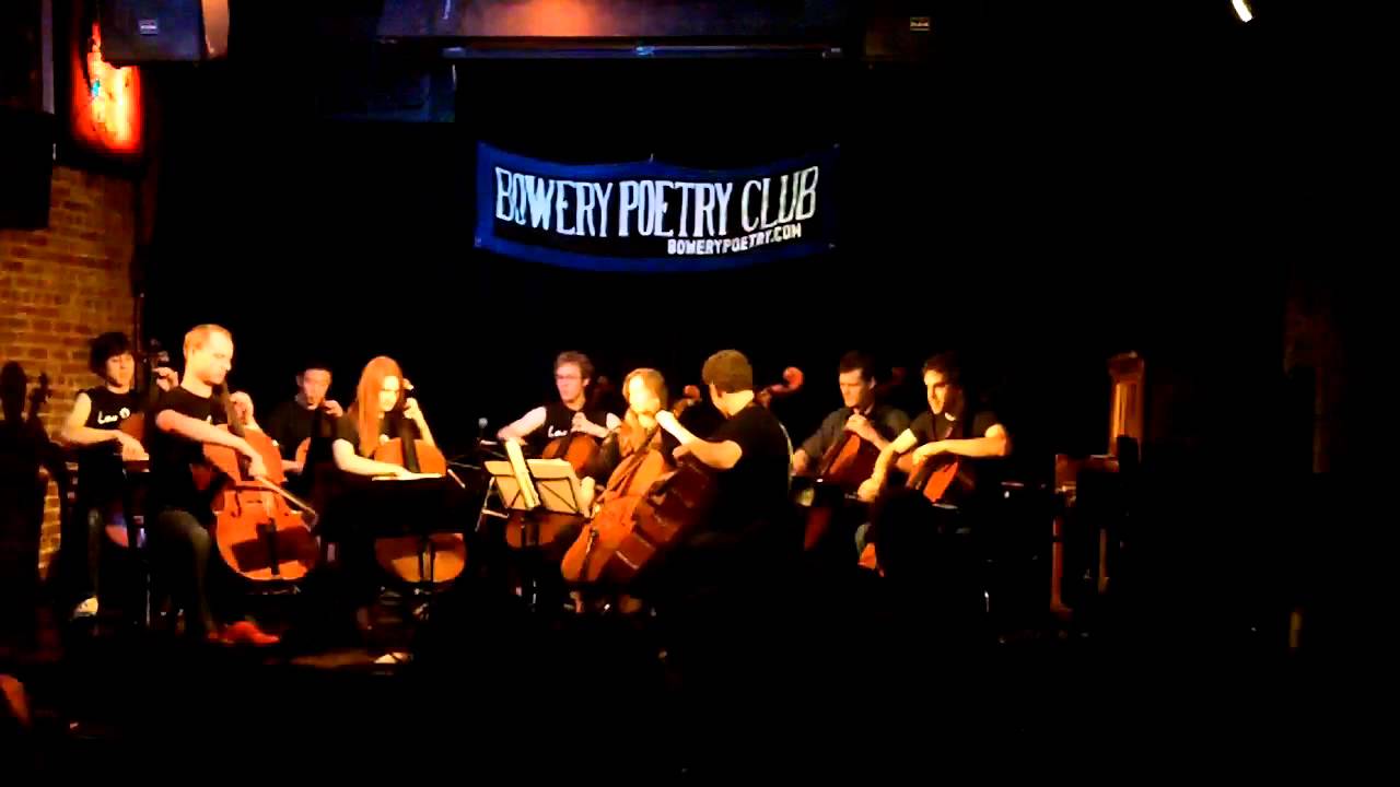 Low Strung Cellos play 