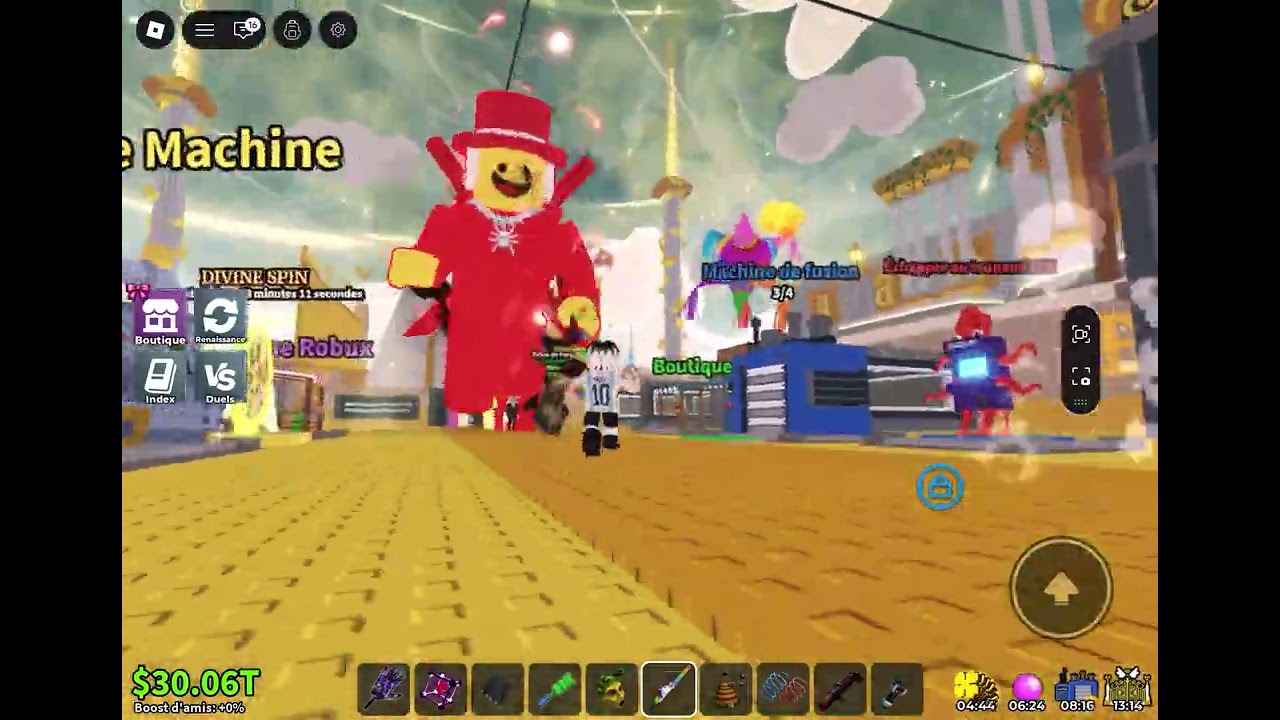 Un truc de ouf sur le tapis!(105million)plus nouveau Brainrot dans les lucky block !