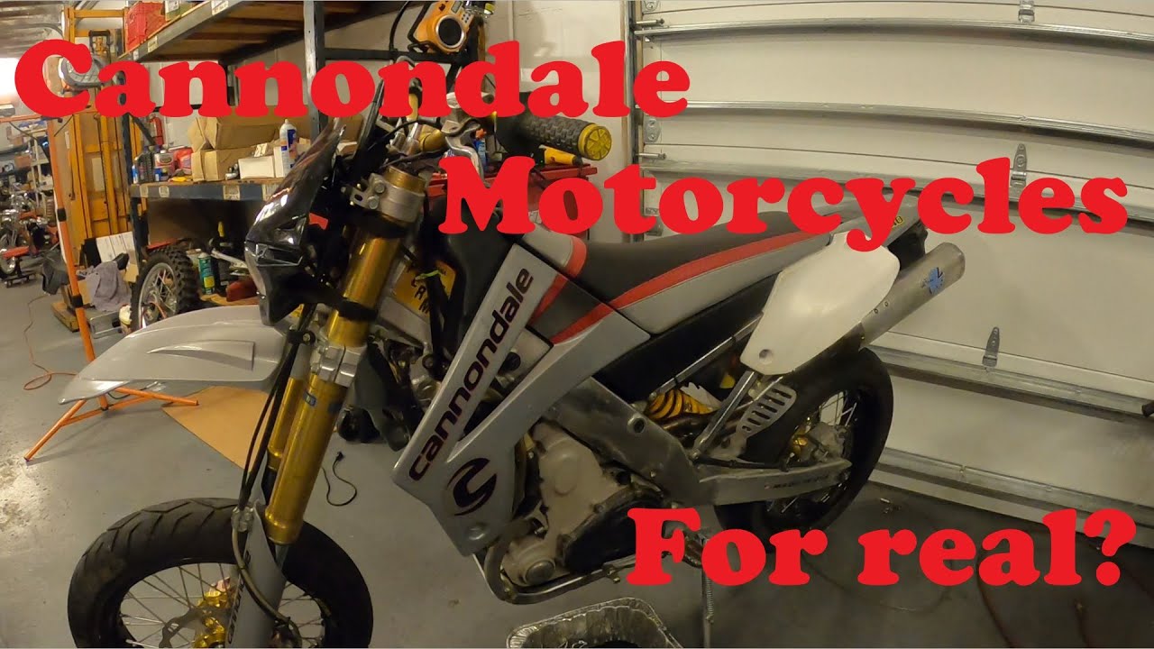 CANNONDALE DIRT BIKES, NOT FOR THE FAINT HEARTED