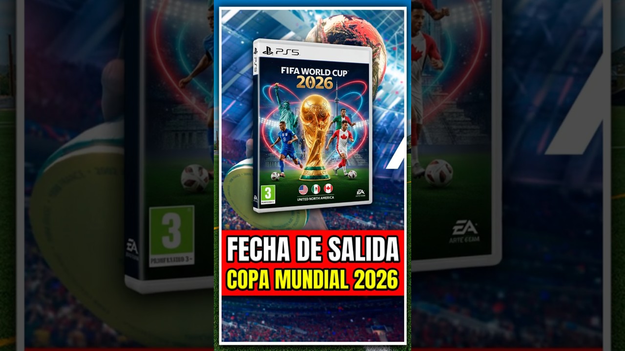 FIFA COPA MUNDIAL 2026: FECHA de SALIDA y NOVEDADES #shorts #fifa #futbol #fc26