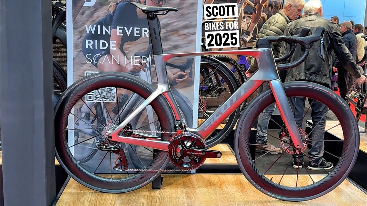 SCOTT Bikes for 2025 new models: Addict RC, Foil RC, Lumen, E-Road, Spark, Scale, Solace & Patron!