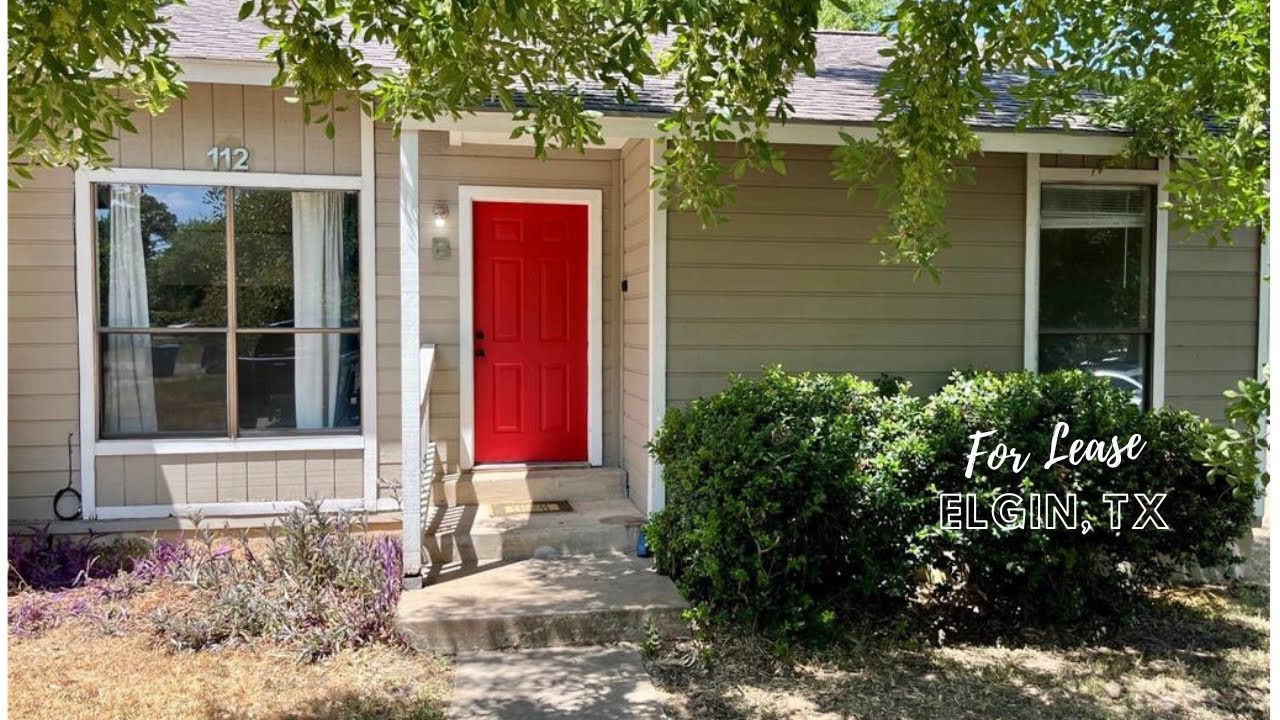 Duplex for lease in Elgin TX  -   2bed | 1 bath | 795 sqft