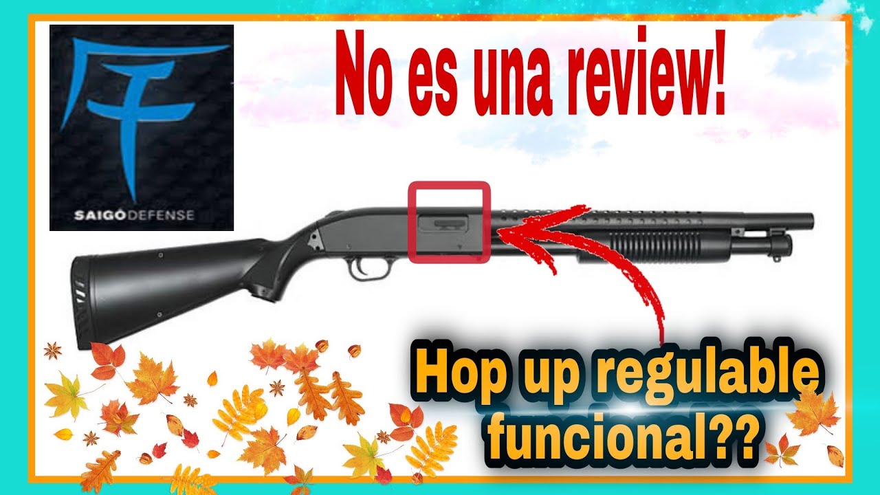 Escopeta Saigo de muelle. Hop up funcional?? Abriendo la réplica sin experiencia. 1ª Parte