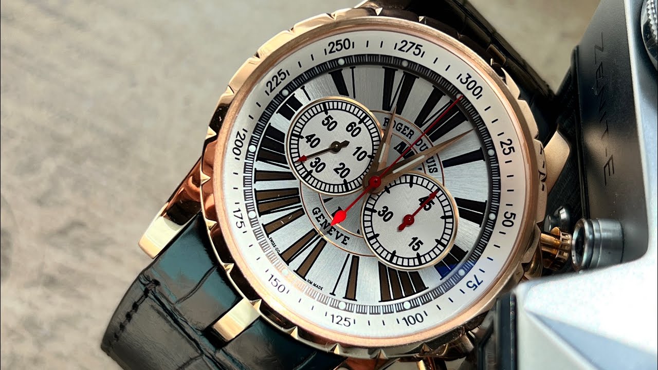 Обзор часов Roger Dubuis Excalibur Chronograph