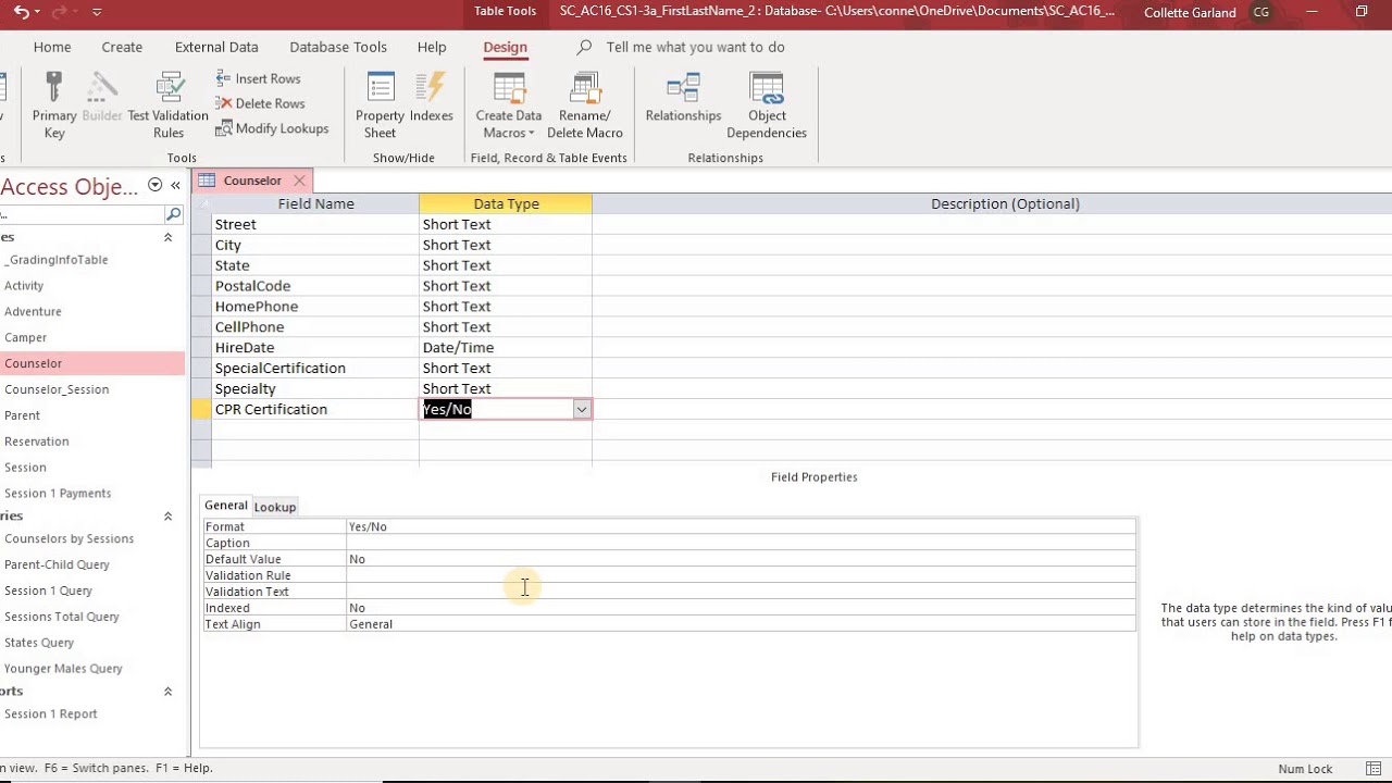 Software Fundamentals Access Project