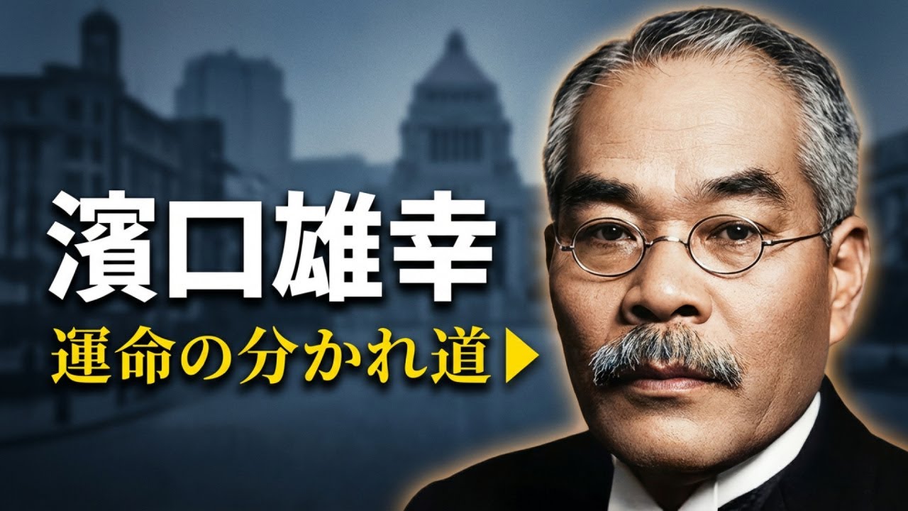 浜口雄幸の衝撃的な事実 暗殺未遂に隠された真実と なぜこれが隠されたのか