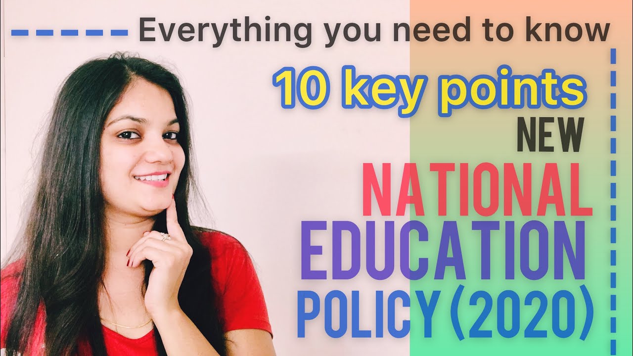 New National Education Policy 2020 |  New Education Policy | Important Points NEP 2020 | NEP 2020
