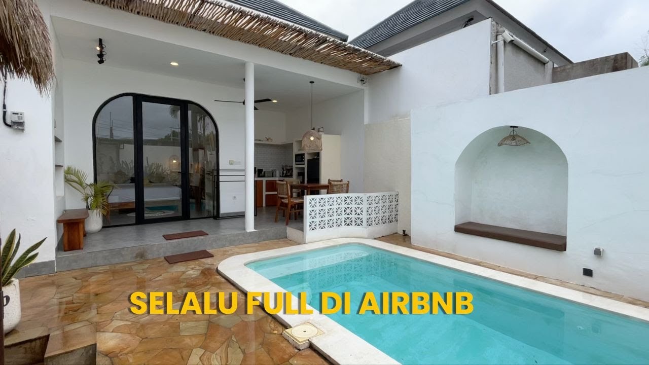 Villa di Bali ini bisa hasilin 300 juta pertahunnya! #bali #balivilla #villa