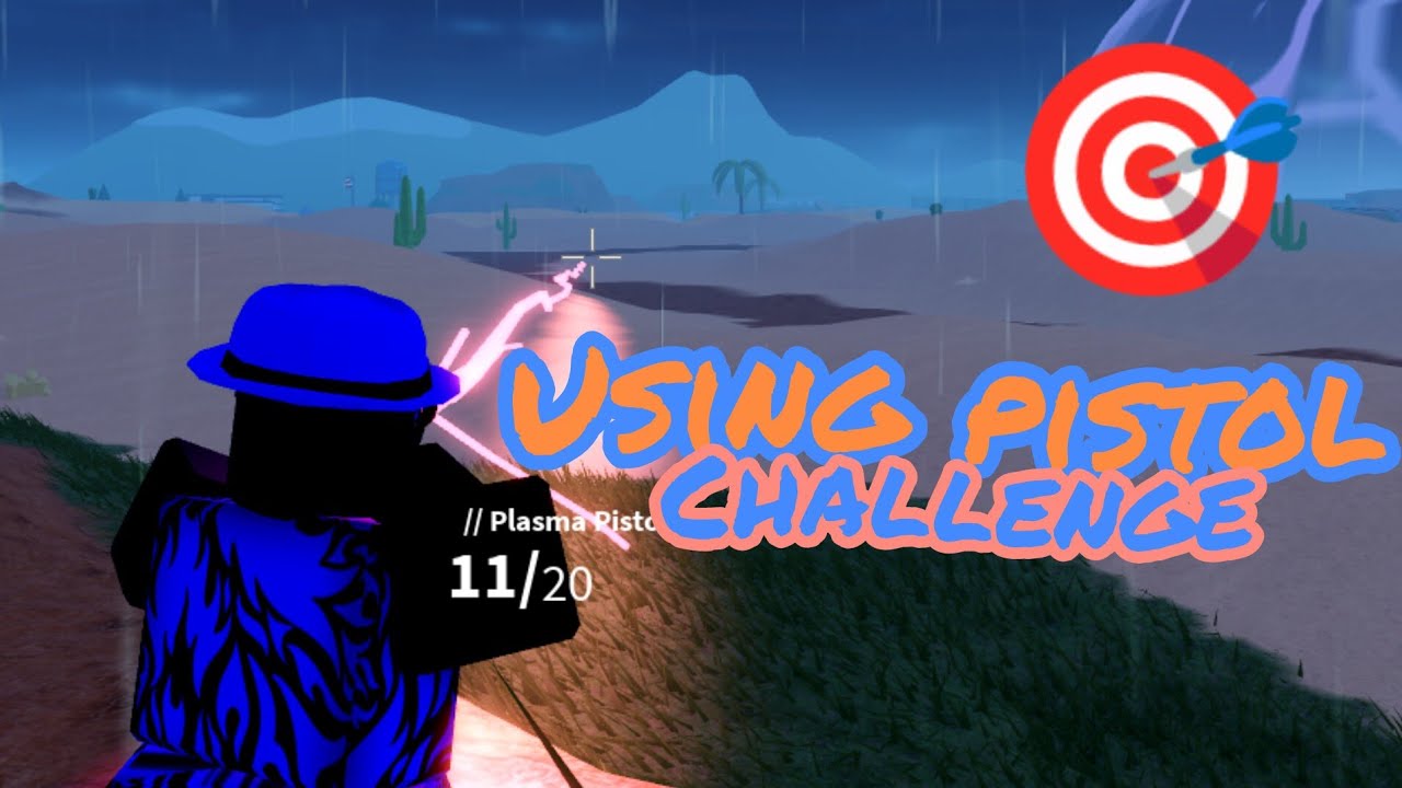 Only using Pistols Challenge inside a ROBLOX Jailbreak