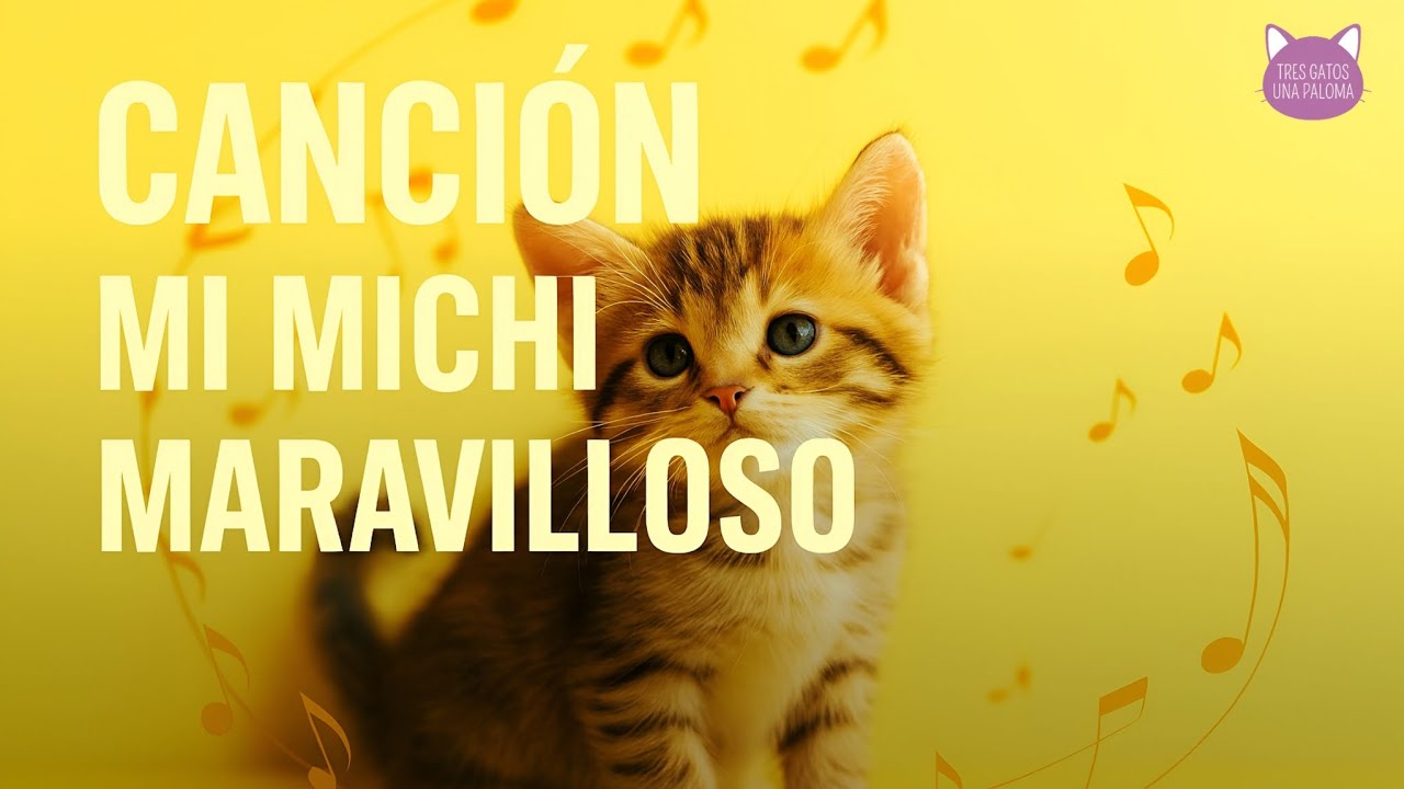 Mi Michi Maravilloso | Una canci&oacute;n para el gato que nos ense&ntilde;a a amar distinto 🐱💖✨