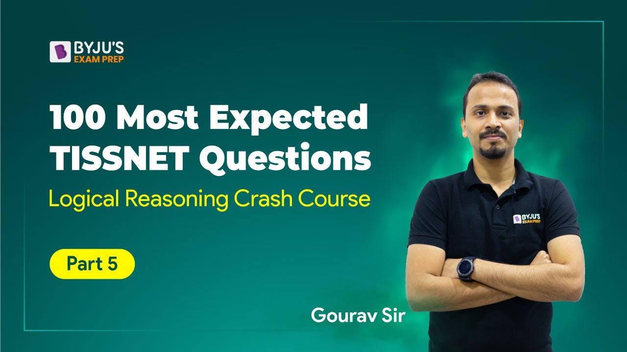 100 Most Expected TISSNET LR Questions | TISS 2023 Preparation | TISSNET Previous Year Questions