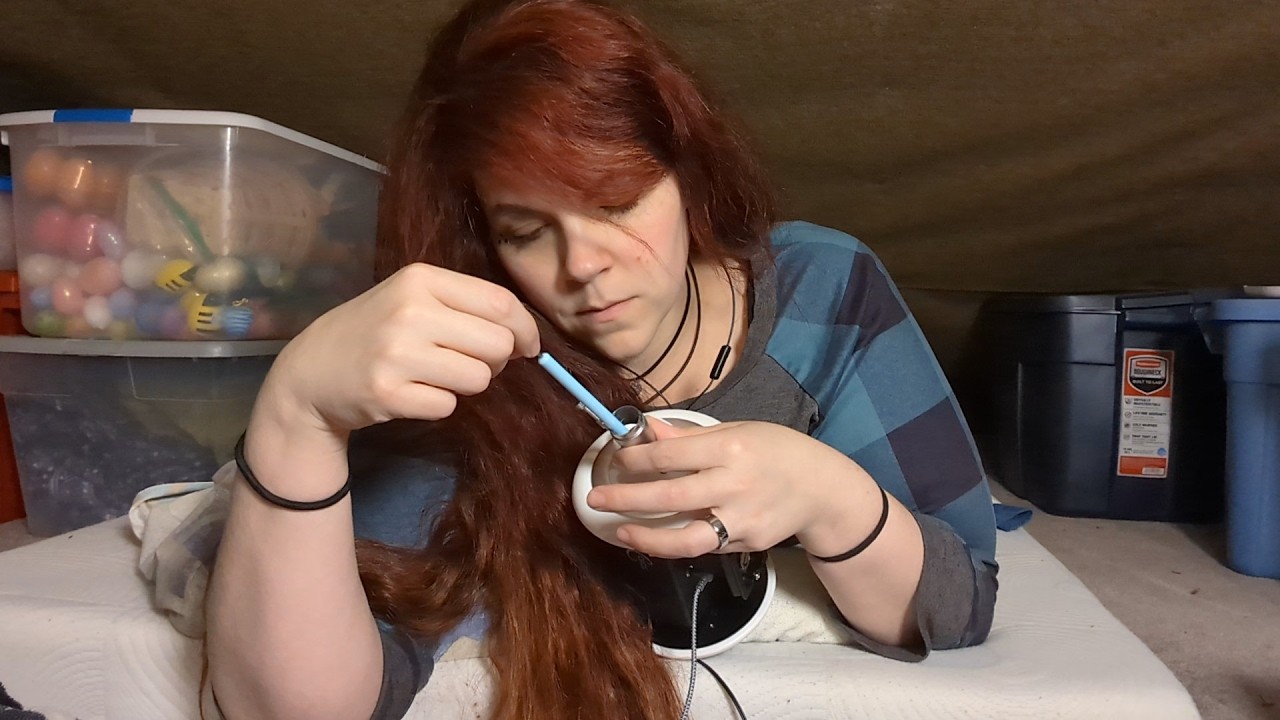 ASMR - Close Ear Triggers and Soft Spoken Rambling in The Attic