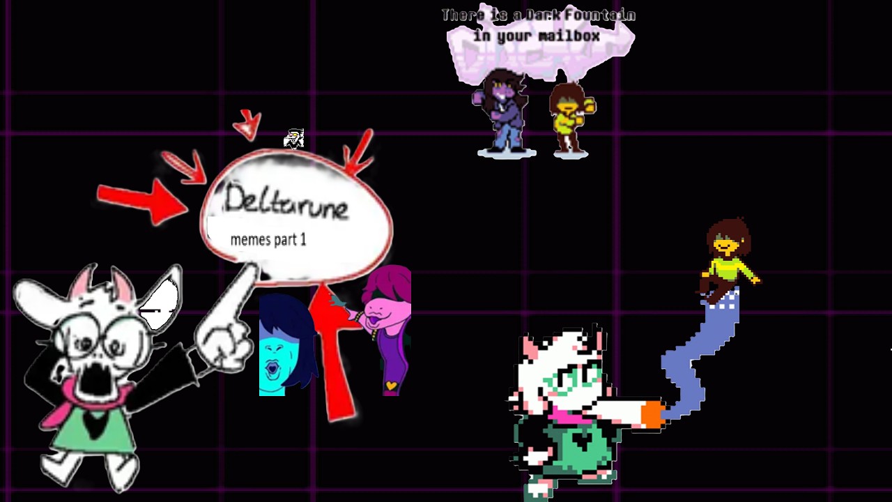 Deltarune and undertale memes